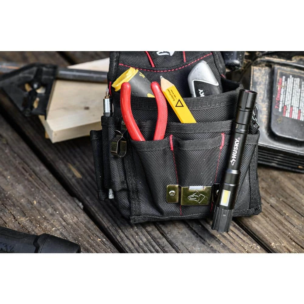 Husky 100 Lumen LED Aluminum Penlight With Side Flashlight, Impact And Water Resistant, High/Low With Batteries 10 Husky 100 Lumen LED Aluminum Penlight With Side Flashlight, Impact And Water Resistant, High/Low With Batteries - Image 10