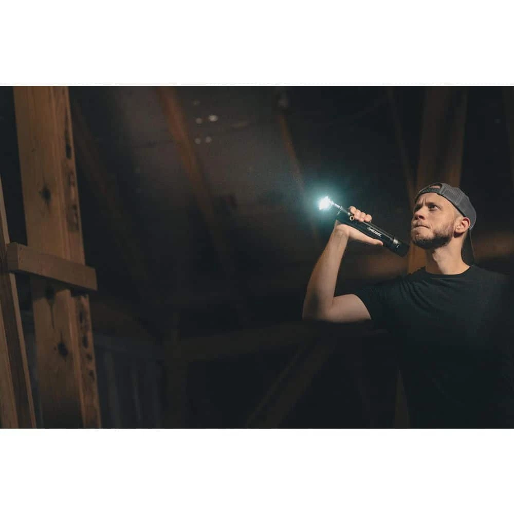 Husky 5000 Lumens Dual Power LED Rechargeable Focusing Flashlight With Rechargeable Battery And USB-C Cable Included 15 Husky 5000 Lumens Dual Power LED Rechargeable Focusing Flashlight With Rechargeable Battery And USB-C Cable Included - Image 15