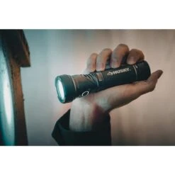 Husky 750 Lumens Dual Power LED Swivel-Head Rechargeable Flashlight With Pocket Clip And Rechargeable Battery -Husky Shop husky handheld flashlights hsky750dpswf 76 1000