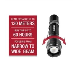 Husky 1200 Lumens Dual Power LED Rechargeable Focusing Flashlight 20 Husky 1200 Lumens Dual Power LED Rechargeable Focusing Flashlight -Husky Shop husky handheld flashlights pvl flt 0020 1f 1000