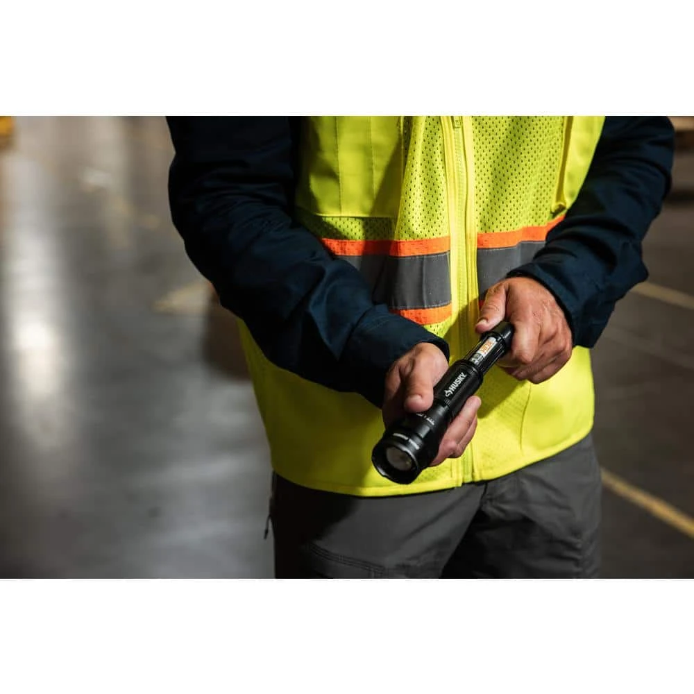 Husky 1200 Lumens Dual Power LED Rechargeable Focusing Flashlight 13 Husky 1200 Lumens Dual Power LED Rechargeable Focusing Flashlight - Image 13