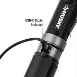 Husky 1200 Lumens Dual Power LED Rechargeable Focusing Flashlight 23 Husky 1200 Lumens Dual Power LED Rechargeable Focusing Flashlight -Husky Shop husky handheld flashlights pvl flt 0020 76 1000