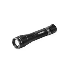 Husky 3000-Lumens Dual Power LED Rechargeable Tactical Focusing Handheld Flashlight -Husky Shop husky handheld flashlights pvl flt 0023 40 1000