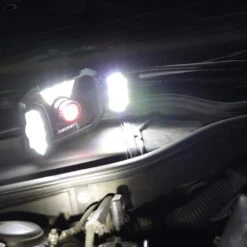 Husky 2000 Lumens LED Dual Panel Focusing Rechargeable Utility Light -Husky Shop husky handheld spotlights 90715 31 1000