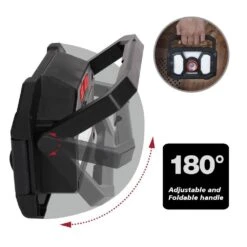 Husky 2000 Lumens LED Dual Panel Focusing Rechargeable Utility Light -Husky Shop husky handheld spotlights 90715 4f 1000