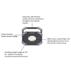 Husky 1000 Lumens LED Utility Light -Husky Shop husky handheld spotlights 99878 d4 1000