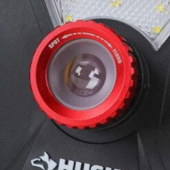 Husky 2000-Lumens LED Dual Panel Focusing Rechargeable Utility Light (2-Pack) -Husky Shop husky handheld spotlights d25h 2pk2000 1f 1000