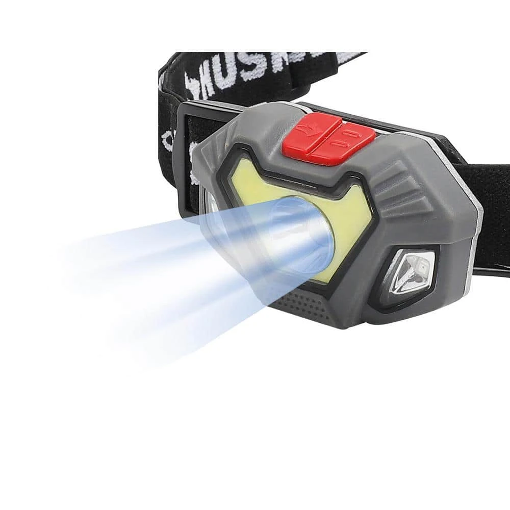 Husky 4AAA 300-Lumen LED Dual Beam Unbreakable Headlight 6 Husky 4AAA 300-Lumen LED Dual Beam Unbreakable Headlight - Image 6