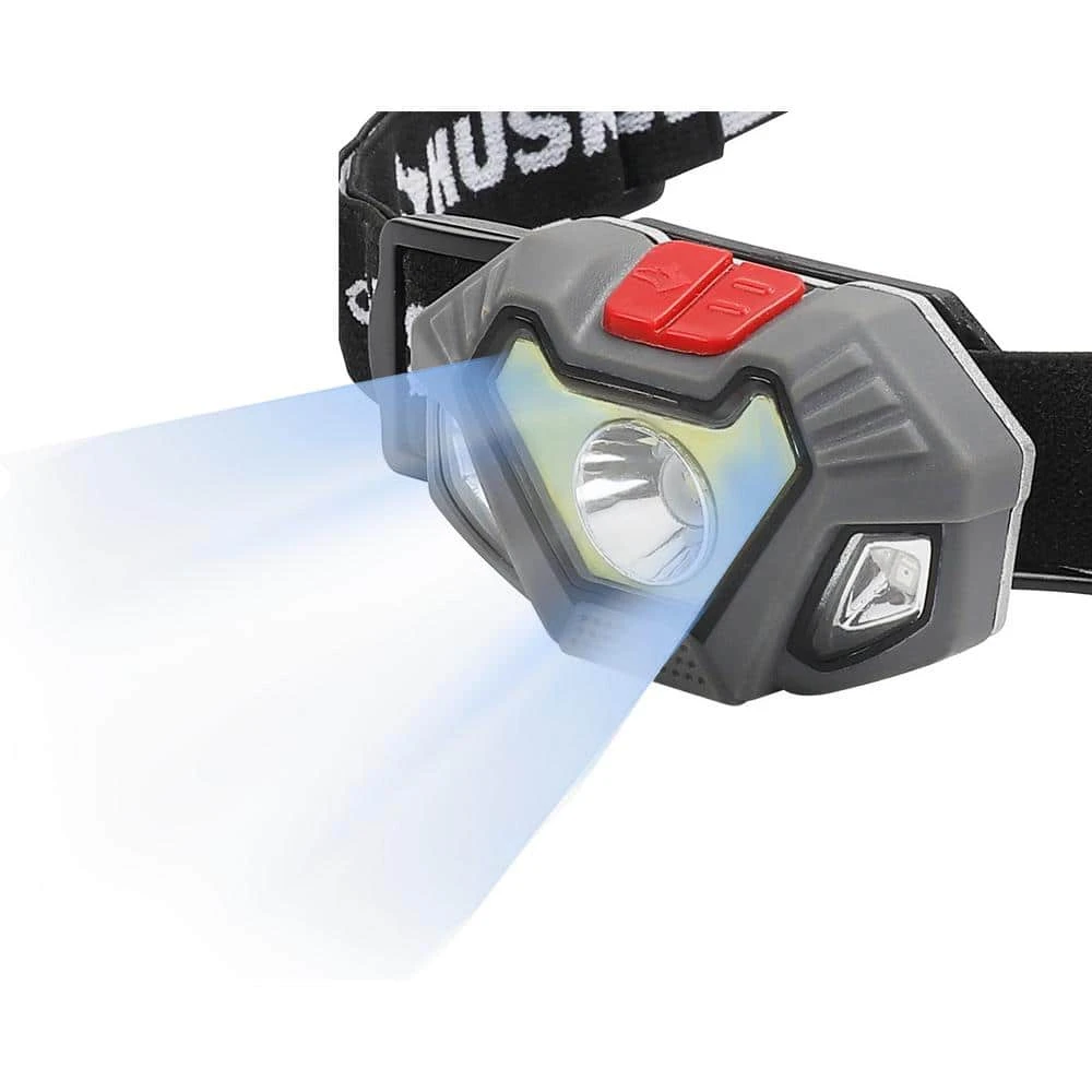 Husky 4AAA 300-Lumen LED Dual Beam Unbreakable Headlight 5 Husky 4AAA 300-Lumen LED Dual Beam Unbreakable Headlight - Image 5