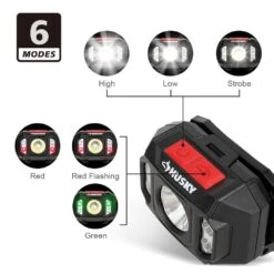 Husky 550 Lumens Compact Multi-Setting Dimmable Headlight -Husky Shop husky headlamps 91398 40 1000