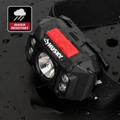 Husky 550 Lumens Compact Multi-Setting Dimmable Headlight -Husky Shop husky headlamps 91398 77 1000