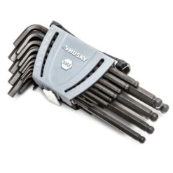 Husky Ball End Hex Set, SAE/MM (26-Piece) -Husky Shop husky hex key sets hbehksm26pc 06 a0 1000
