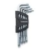 Husky Magnetic Tamperproof TORX L- Key Set (9-Piece) -Husky Shop husky hex key sets hlamtxk9pc 64 1000