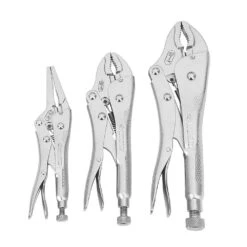 Husky 3-Piece, Locking Pliers Set And 2-Piece Groove Joint Pliers Set -Husky Shop husky home tool kits 90968 4f 1000