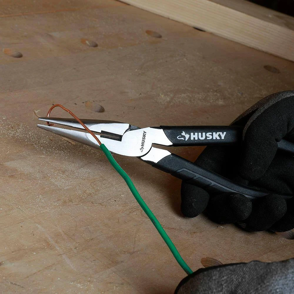 Husky 4-Piece, Pliers Set And 3-Piece Precision Pliers Set 6 Husky 4-Piece, Pliers Set And 3-Piece Precision Pliers Set - Image 6