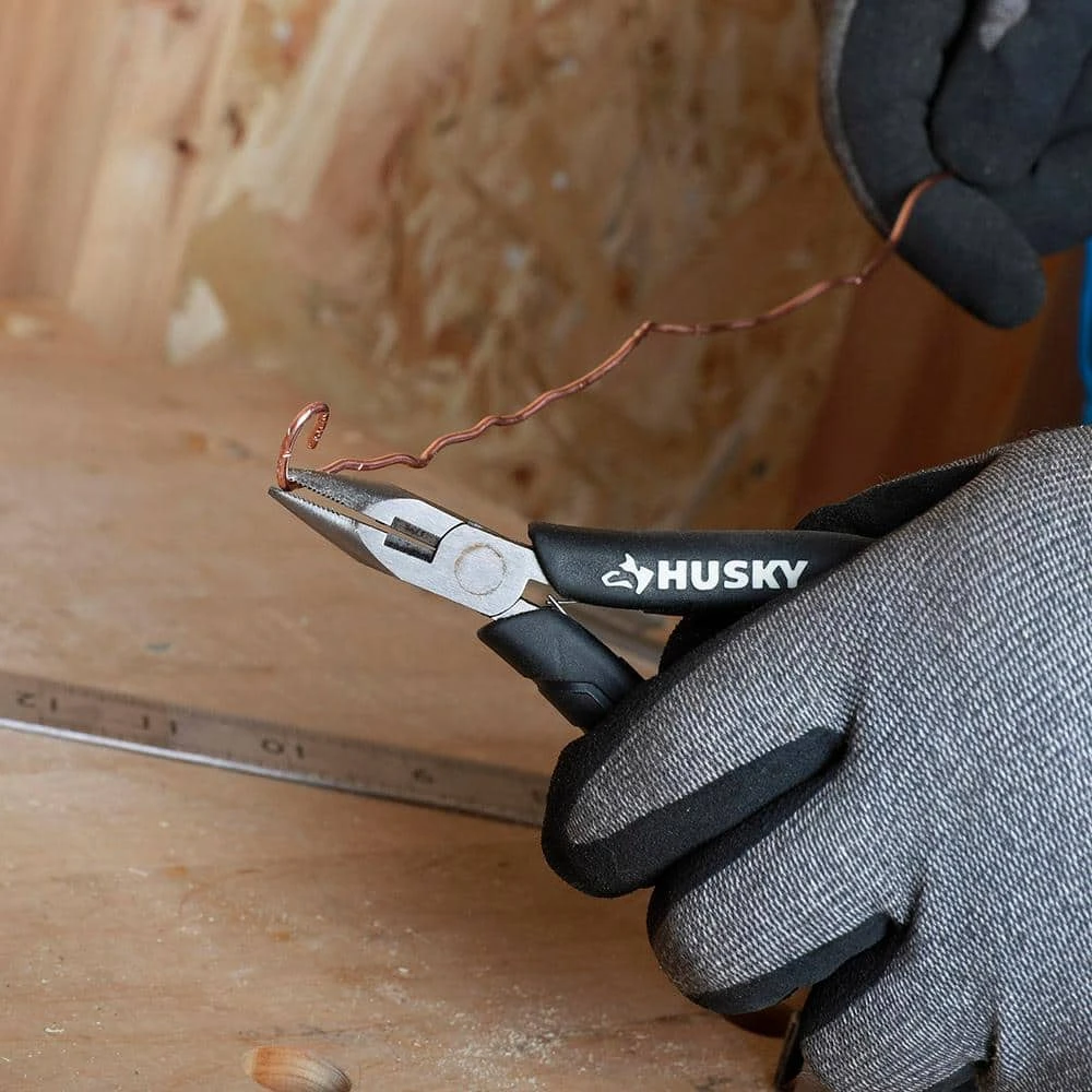 Husky 4-Piece, Pliers Set And 3-Piece Precision Pliers Set 4 Husky 4-Piece, Pliers Set And 3-Piece Precision Pliers Set - Image 4