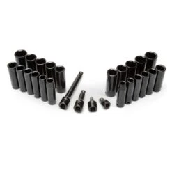 Husky 1/2 In. Drive SAE/Metric Deep Impact Socket Set In EVA Foam (26-Piece) -Husky Shop husky impact socket sets h2dimpss26pceva a0 1000
