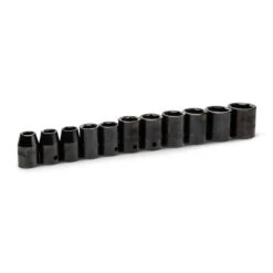 Husky 1/2 In. Drive Standard SAE 6-Point Impact Socket Set (11-Piece) -Husky Shop husky impact socket sets h2dimss11pc c3 1000