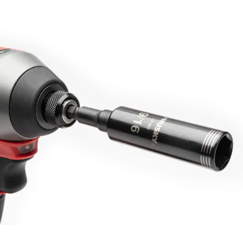 Husky 3/8 In. Drive Thin Wall Metric Deep Metric 6-Point Impact Socket Set (10-Piece) 9 Husky 3/8 In. Drive Thin Wall Metric Deep Metric 6-Point Impact Socket Set (10-Piece) - Image 9