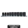 Husky 3/8 In. Drive Standard Metric 6-Point Impact Socket Set (9-Piece) -Husky Shop husky impact socket sets h3dimsm9pc 64 1000
