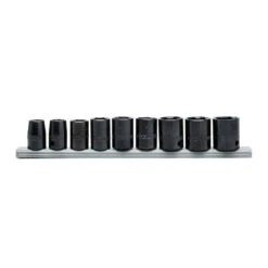 Husky 3/8 In. Drive Standard Metric 6-Point Impact Socket Set (9-Piece) -Husky Shop husky impact socket sets h3dimsm9pc 76 1000