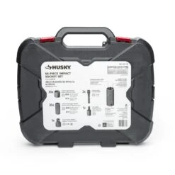 Husky 1/2 In. Drive SAE/Metric 6-Point Impact Socket Set (64-Piece) -Husky Shop husky impact socket sets h64imps 4f 1000