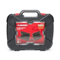 Husky 1/2 In. Drive SAE/Metric 6-Point Impact Socket Set (64-Piece) -Husky Shop husky impact socket sets h64imps c3 1000