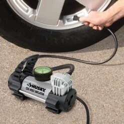 Husky 120-Volt Corded Electric Inflator -Husky Shop husky inflators hy120 31 1000