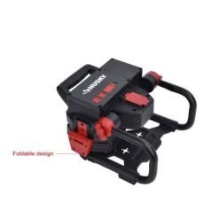 Husky 10,000 Lumen Three-Head Hybrid LED Work Light With Rechargeable Battery -Husky Shop husky jobsite lighting 7903801012 1f 1000