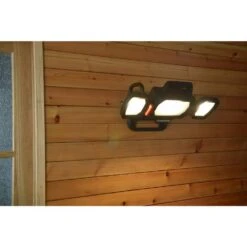 Husky 10,000 Lumen Three-Head Hybrid LED Work Light With Rechargeable Battery -Husky Shop husky jobsite lighting 7903801012 31 1000