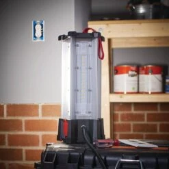 Husky 10,000-Lumen Area Utility LED Work Light -Husky Shop husky jobsite lighting k40190 44 1000