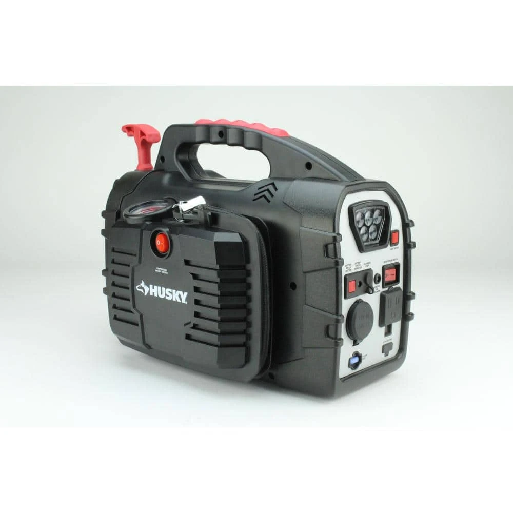 Husky 8-in-1 12-Volt Power Source/Jumpstarter 7 Husky 8-in-1 12-Volt Power Source/Jumpstarter - Image 7