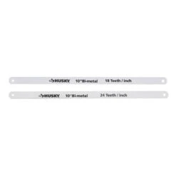 Husky Close Quarters Hacksaw Replacement Blades (24-Pack) -Husky Shop husky knife blades 410 257 0111 1d 1000