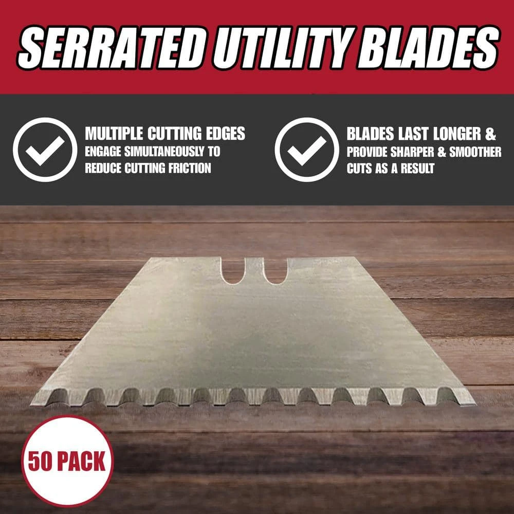 Husky Serrated Blade (50-Pack) 5 Husky Serrated Blade (50-Pack) - Image 5