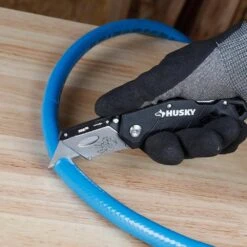 HUSKY 3-PACK FOLDING LOCK-BACK Utility Knife 23 HUSKY 3-PACK FOLDING LOCK-BACK Utility Knife -Husky Shop husky knife sets 00073 4f 1000