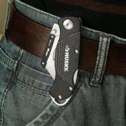 Husky Folding Lock-Back Utility Knife (3-Pack) 17 Husky Folding Lock-Back Utility Knife (3-Pack) -Husky Shop husky knife sets 99732 31 1000