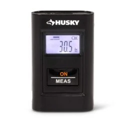 Husky 60 Ft. Rechargeable Pocket Laser Distance Measuring Tool -Husky Shop husky laser distance measurer hldmpkt 44 1000