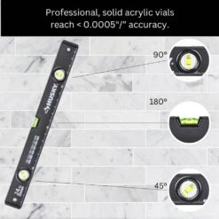 Husky 903 24 In. Heavy-Duty Magnetic Box Beam Level 12 Husky 903 24 In. Heavy-Duty Magnetic Box Beam Level -Husky Shop husky levels 903x 42pm 24h 44 1000