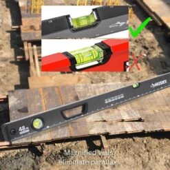 Husky 903 48 In. Heavy-Duty Magnetic Box Beam Level -Husky Shop husky levels 903x 42pm 48h 1f 1000