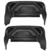 Rear Wheel Well Guards Fits 14-18 Sierra 1500(15-18 2500/3500) -Husky Shop husky liners fender liners 79031 64 1000