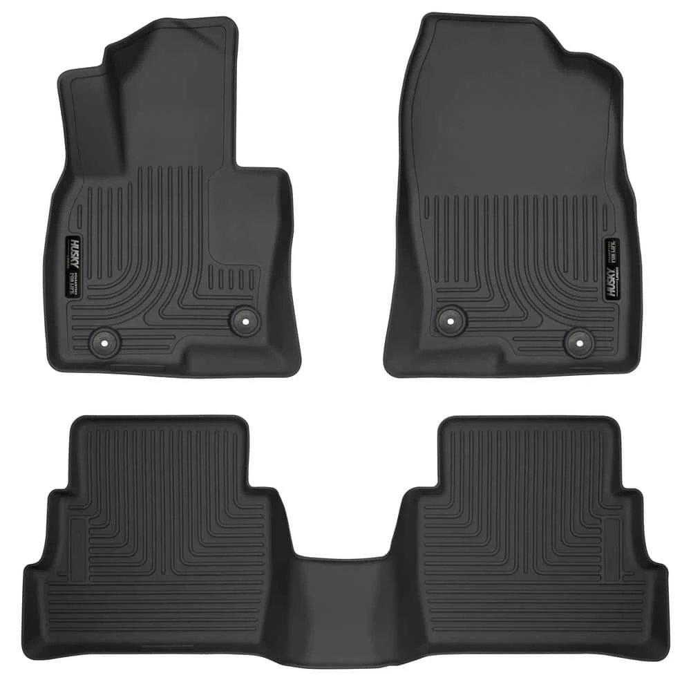 Front & 2nd Seat Floor Liners Fits 17-18 Mazda CX-5 1 Front & 2nd Seat Floor Liners Fits 17-18 Mazda CX-5