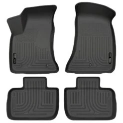 Front & 2nd Seat Floor Liners Fits 11-18 300/Charger RWD
