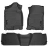 Front & 2nd Seat Floor Liners Fits 07-14 Escalade/Tahoe/Yukon 7 Front & 2nd Seat Floor Liners Fits 07-14 Escalade/Tahoe/Yukon -Husky Shop husky liners floor mats 98251 64 1000
