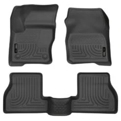 Front & 2nd Seat Floor Liners Fits 12-16 Focus