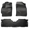 Front & 2nd Seat Floor Liners Fits 12-17 Prius V -Husky Shop husky liners floor mats 98911 64 1000