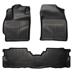Front & 2nd Seat Floor Liners Fits 12-17 Prius V