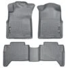 Front & 2nd Seat Floor Liners Fits 05-15 Tacoma Double Cab -Husky Shop husky liners floor mats 98952 64 1000