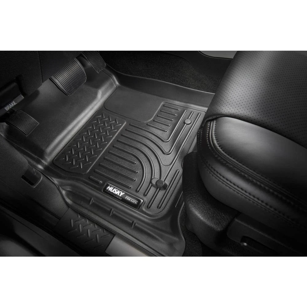 Front & 2nd Seat Floor Liners Fits 09-18 Ram 1500 Quad Cab 2 Front & 2nd Seat Floor Liners Fits 09-18 Ram 1500 Quad Cab - Image 2