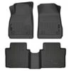 Front & 2nd Seat Floor Liners (Footwell Coverage) Fits 14-18 Impala 7 Front & 2nd Seat Floor Liners (Footwell Coverage) Fits 14-18 Impala -Husky Shop husky liners floor mats 99101 64 1000