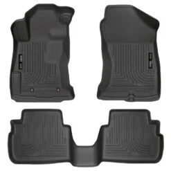 Front & 2nd Seat Floor Liners Fits 17-18 Impreza